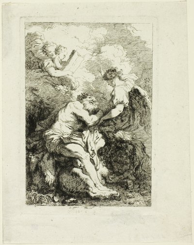 Saint Jérôme - Jean Honore Fragonard