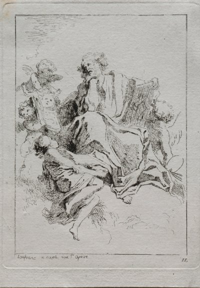 Saint Luc - Jean Honore Fragonard