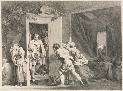 Le Placard - Jean Honore Fragonard