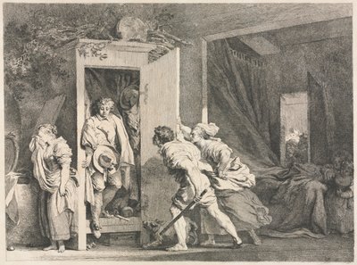 Le Placard, 1778 - Jean Honore Fragonard