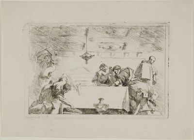 Les disciples à Emmaüs - Jean Honore Fragonard