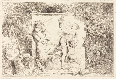 La danse des satyres - Jean Honore Fragonard