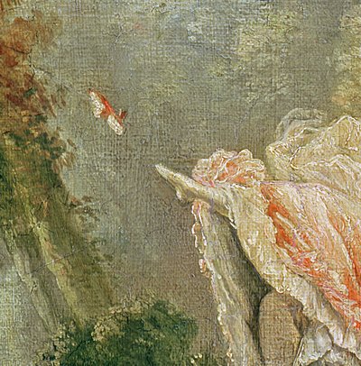 La Balançoire (détail) - Jean Honore Fragonard