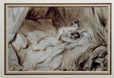 Le moment heureux - Jean Honore Fragonard