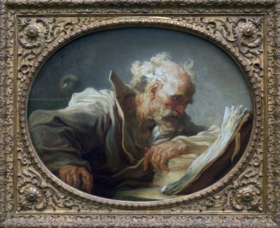 Le philosophe - Jean Honore Fragonard