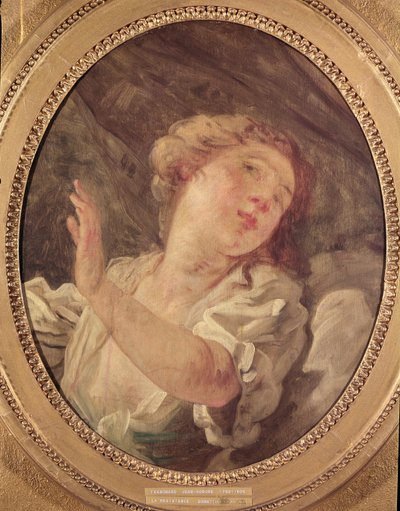 Jeune femme se détournant ou, La Résistance - Jean Honore Fragonard