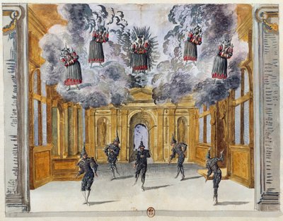 Décor de scène par Jean Berain l