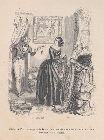 Comme le nouvel Actéon, j