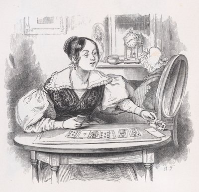 Les Cartes des Œuvres complètes de Béranger, 1836 - Jean Ignace Isidore Gérard