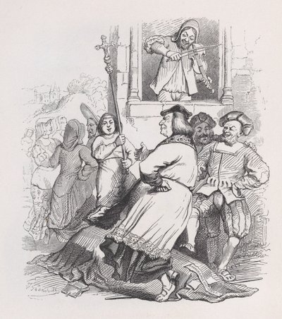 Le Violoneux de Meudon des Œuvres Complètes de Béranger - Jean Ignace Isidore Gérard