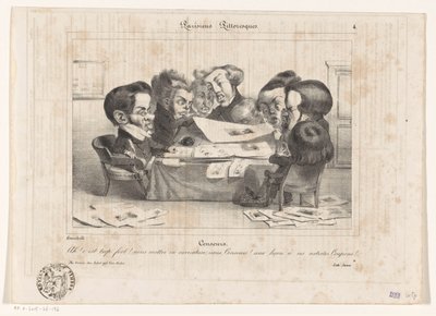 Caricature des censeurs français - Jean Ignace Isidore Gérard Grandville