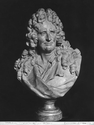 Portrait de Nicolas Boileau, dit Boileau-Despréaux - Jean Jacques Caffieri