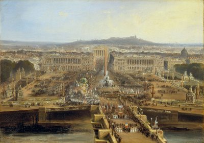 Fête de la Concorde, le 21 mai 1848 au Champ-de-Mars, 1848 - Jean Jacques Champin