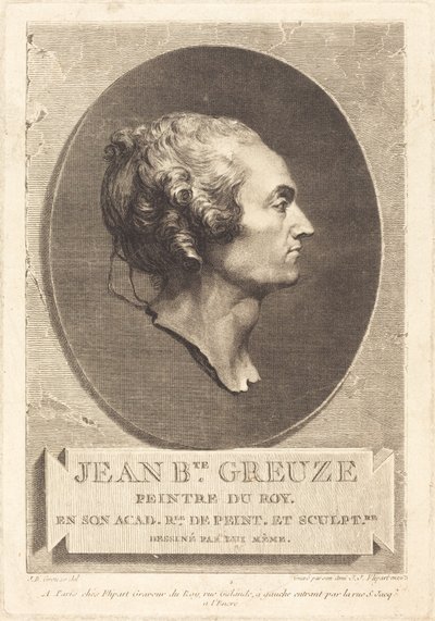 Jean-Baptiste Greuze - Jean Jacques Flipart after Jean Baptiste Greuze