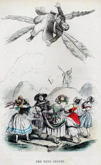 Le nouvel Icare - Jean Jacques Grandville