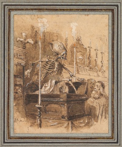 Les Reliques - Jean Jacques Grandville