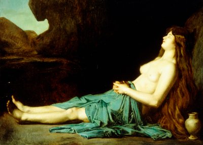 Madeleine dans le désert, vers 1874 - Jean Jacques Henner