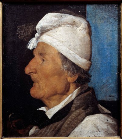 Portrait de Jean Hermann, le vieux menuisier - Jean Jacques Henner