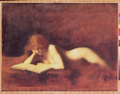 Le lecteur - Jean Jacques Henner