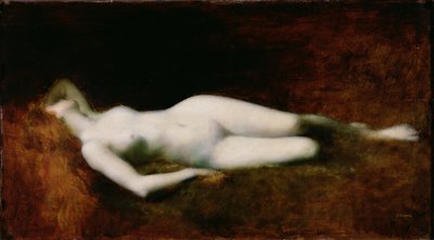 Le Dormeur - Jean Jacques Henner