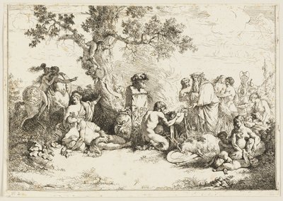 Sacrifice au dieu Pan - Jean Jacques Lagrenee