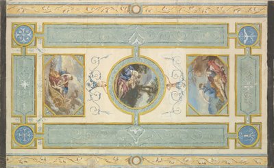 Étude pour un plafond, n.d. - Jean Jacques Lagrenee