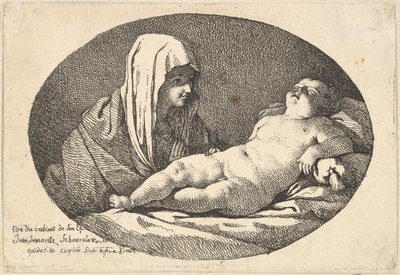 La Vierge à gauche regardant l