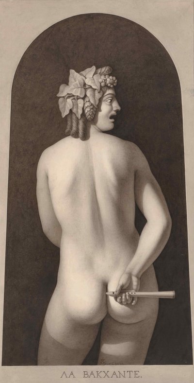 La bacchante - Jean Jacques Lequeu