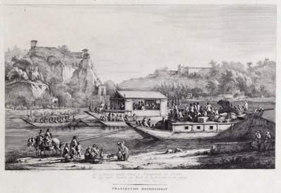 Excursion en bateau sur la Seine, 1803 - Jean Jacques de Boissieu