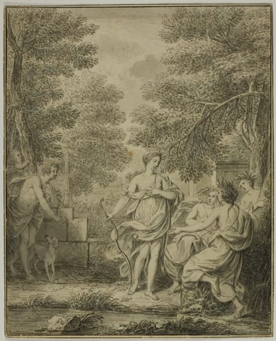 Diana et Actéon - Jean Jacques de Boissieu