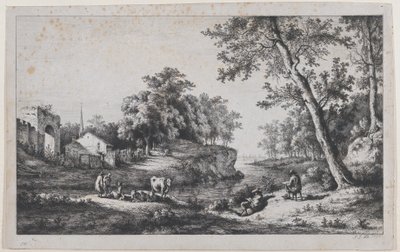 Paysage à Ambronay - Jean Jacques de Boissieu