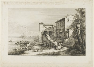 Ancienne douane sur le Tibre - Jean Jacques de Boissieu