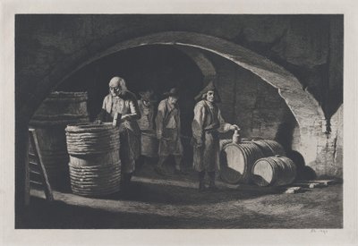 Les tonneliers - Jean Jacques de Boissieu