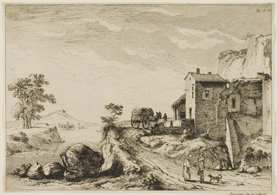Le moine et le chasseur - Jean Jacques de Boissieu