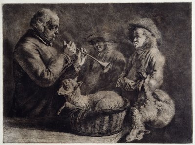 Le Hautboïste - Jean Jacques de Boissieu