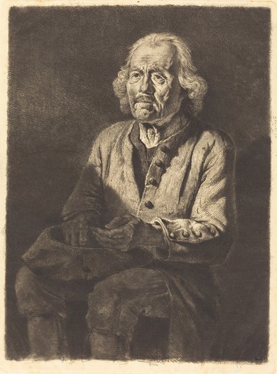 Le vieux paysan Girard - Jean Jacques de Boissieu