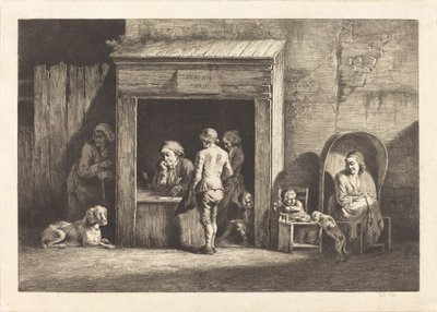 Le scribe public - Jean Jacques de Boissieu