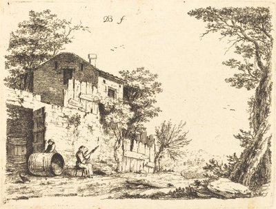 La fileuse - Jean Jacques de Boissieu