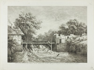 Moulin à eau - Jean Jacques de Boissieu