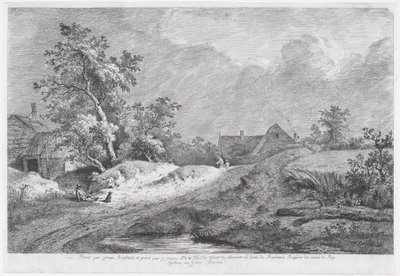 Champ de blé, 1772 - Jean Jacques de Boissieu