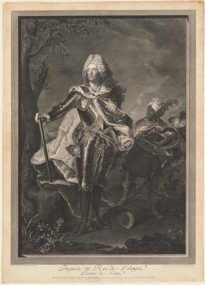 Auguste III. Roi de Pologne - Jean Joseph Balechou