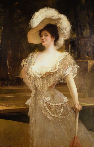 Portrait de Mme, 1901 - Jean Joseph Benjamin Constant