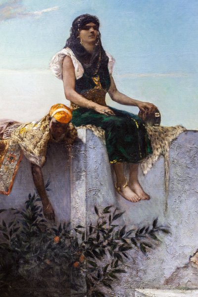 Soirée sur les terrasses (Maroc) - Jean Joseph Benjamin Constant