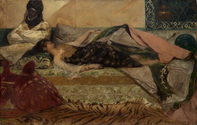 Odalisque - Jean Joseph Benjamin Constant