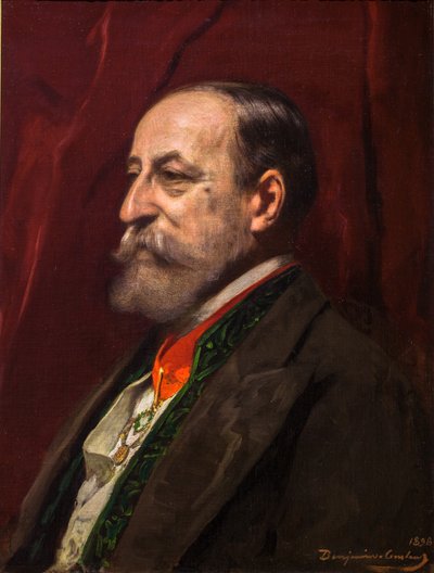 Portrait of Camille Saint-Saens - Jean Joseph Benjamin Constant