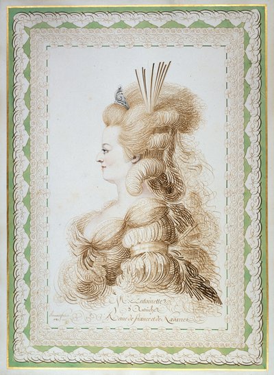 Portrait de Marie-Antoinette 1755-1793, Archiduchesse d