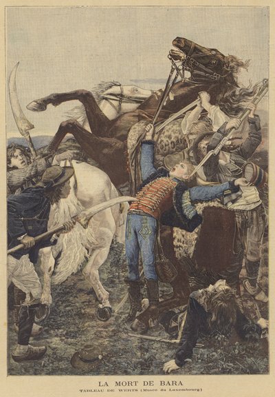 La mort de Bara - Jean Joseph Weerts