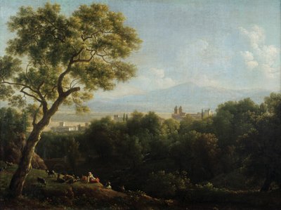 Vue de Frascati, 1820 - Jean Joseph Xavier Bidauld