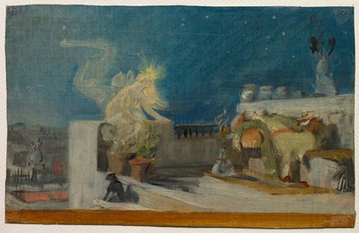 Esquisse pour "Le Rêve Oriental", avant 1904 - Jean Jules Antoine Lecomte du Nouy