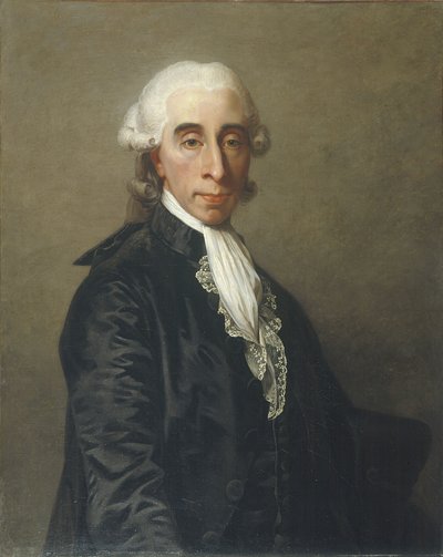 Portrait de Jean Sylvain Bailly 1736-1793, 1789 - Jean Laurent Mosnier